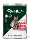 Equilibre & Instinct Cat Sterilised Salmon, Pineapple & Cranberry влажный корм для стерилизованных кошек с лососем, ананасом и клюквой 85 г (арт 7974)