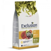Exclusion Dog Adult Beef Medium Breed сухий корм для дорослих собак середніх порід з м’ясом яловичини 3 кг (арт 05173)