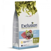 Exclusion Dog Puppy Tuna Medium Breed сухий корм для цуценят середніх порід з м’ясом тунця