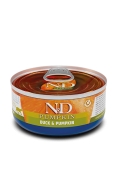 Farmina Cat N&D Pumpkin Grain Free Duck Adult влажный беззерновой корм для взрослых котов с мясом утки и тыквой