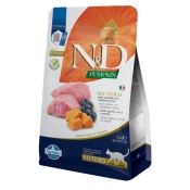 Farmina Cat N&D Pumpkin Grain Free Lamb & Blueberry Neutered Adult сухой беззерновой корм для взрослых стерилизованных котов с мясом ягнёнка и черникой
