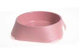Fiboo Bowl Pink M миска для животных с антискользящими накладками розовая 400 мл (арт FIB0108)