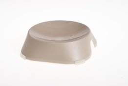 Fiboo Flat Bowl Beige миска для животных плоская бежевая 50 мл (арт FIB0090)