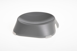Fiboo Flat Bowl Light Gray миска для животных плоская светло-серая 50 мл (арт FIB0092)