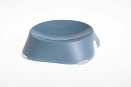 Fiboo Flat Bowl Navy Blue миска для животных плоская синяя 50 мл (арт FIB0086)