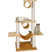 Flamingo Scratching tree Amedeo Ecru & Beige спально-ігровий комплекс для котів 104х57х140 см, бежевий (арт 1031288)