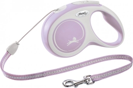 Flexi поводок-рулетка для мелких пород собак New Comfort трос S Розовый (арт CF10C5.251.RO.20)