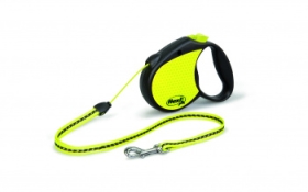 Flexi Standart Neon поводок-рулетка для средних пород собак трос S (арт PN1.256.S NEORE.12)