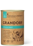 Grandorf Dog Grain Free Buffalo & Turkey Adult All Breeds влажный беззерновой корм для взрослых собак всех пород с мясом буйвола и индейки
