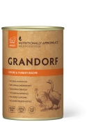 Grandorf Grain Free Formula Dog Goose & Turkey влажный беззерновой корм для собак с гусем и индейкой 400 г (арт 70603)