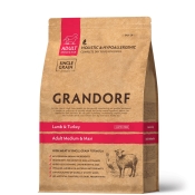 Grandorf Lamb & Turkey Adult Medium & Maxi сухой гипоаллергенный корм для взрослых собак средних и больших пород с мясом ягнёнка и индейки