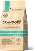 Grandorf Living Probiotics 4 Meat & Brown Rice Adult Indoor сухий гіпоалергенний корм для дорослих котів що живуть у приміщенні з чутливим травленням з 4 видами м’яса та рисом 400 г (арт 83740)