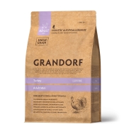 Grandorf Turkey Adult Mini сухий гіпоалергенний корм для дорослих собак дрібних порід з м’ясом індички