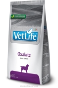 Farmina Vet Life Dog Oxalate Adult All Breeds сухой лечебный корм для взрослых собак всех пород для лечения и профилактики мочекаменной болезни 2 кг (арт 179971)