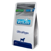 Farmina Vet Life Dog UltaHypo Adult All Breeds сухой лечебный корм для взрослых собак всех пород для уменьшения пищевой непереносимости 2 кг (арт 179447)