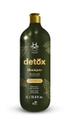 Hydra Vegan Detox Shampoo детокс шампунь для взрослых собак и котов для реминерализации кожи и укрепления шерсти 1 л (арт HV27621)