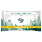 Inodorina Green Pantenolo вологі біорозкладні серветки з пантенолом для всіх типів шерсті собак 30 шт (арт 230.0140.004)