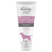 Inodorina Shampoo Rituals Dog Manto Chiaro шампунь для собак с белой шерстью с экстрактом брусники и липы 250 мл (арт 240.0030.004)
