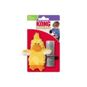 KONG Refillables Duckie іграшка для котів каченя з котячою м’ятою 9 × 6 см (арт 10092)