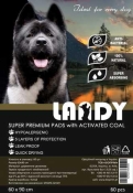 Landy пелюшки з активним вугіллям для собак та котів 60х90 см 60 шт. (арт П-19)
