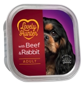 Lovely Hunter Dog With Adult Beef and Rabbit влажный корм для взрослых собак с говядиной и крольчатиной 150 г (арт LHU45447)