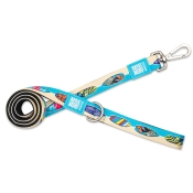 Max & Molly Short Leash Aloha M повідець короткий для собак з принтом алоха (арт 199007)