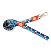 Max & Molly Short Leash Frenzy the Shark XS короткий повідець для собак з принтом шалена акула (арт 191005)