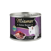 Miamor Cat Feine Beute with Duck влажный корм для кошек беззерновой с уткой 185 г (арт 74443)
