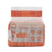 Misoko&Co Disposable Diapers For Female Dogs With Moisture Indicator Peach Scent одноразові підгузки для собак малих порід з індикатором вологості та ароматом персика S 12 шт. (арт SHAMSK63137)