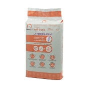 Misoko&Co Disposable Dog Pads With Charcoal & Lavender Scent одноразові пелюшки для собак з вугіллям та ароматом лаванди 10 шт. 45х60 см (арт SHAMSK63060)
