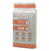 Misoko&Co Disposable Dog Pads With Charcoal & Lavender Scent одноразові пелюшки для собак з вугіллям та ароматом лаванди 10 шт. 60х90 см (арт SHAMSK63057)