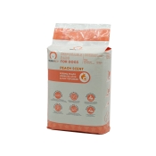 Misoko&Co Disposable Dog Pads With Charcoal & Peach Scent одноразові пелюшки для собак з вугіллям та ароматом персика 10 шт. 45х60 см (арт SHAMSK63059)