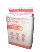 Misoko&Co Disposable Dog Pads With Peach Scent одноразові пелюшки для собак з ароматом персика 50 шт. 45х60 см (арт SHAMSK63062_50)