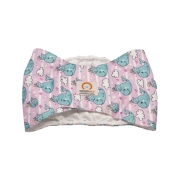Misoko&Co Reusable Diaper Whale For Male Dogs багаторазовий підгузок для кобелів великих порід з зображенням китів L (арт HAINMSK63094)
