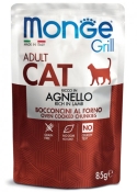 Monge Cat Grill Lamb влажный беззерновой корм для котов 85 г (арт 70013628)