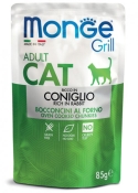 Monge Cat Grill Rabbit влажный беззерновой корм для котов 85 г (арт 70013611)