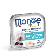 Monge Dog Fresh Cod влажный корм для собак с треской 100 г (арт 70013109)
