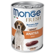Monge Dog Fresh Duck влажный корм для собак с уткой 400 г (арт 70014564)