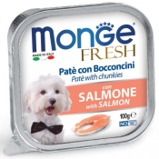 Monge Dog Fresh Salmon влажный корм для собак с лососем 100 г (арт 70013086)