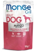 Monge Dog Grill Beef влажный беззерновой корм для собак с говядиной 100 г (арт 70013154)