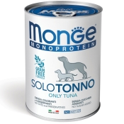 Monge Solo Tonno влажный беззерновой корм̆ для собак 400 г (арт 70014243)