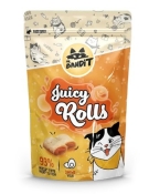 Mr. Bandit Cat Juicy Rolls Yolk лакомство для кошек сочные роллы с желтком 40 г (арт 209732)