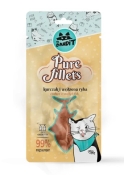 Mr. Bandit Cat Pure Fillets Chicken&Fish лакомство для кошек чистое филе с курицей и копченой рыбой 30 г (арт 209824)