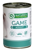 Nature's Protection Adult Game влажный корм для собак всех пород с дичью 800 г (арт KIK45094)