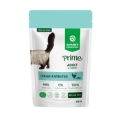 Nature's Protection Prime Skin And Coat Cats All Breeds With Chicken And White Fish влажный корм для взрослых кошек всех пород с курицей и белой рыбой для здоровья кожи 85 г (арт NPPR47914)