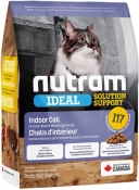 Nutram I17 Finicky Indoor Chiken сухой корм для привередливых и домашних кошек 5.4 кг (арт I17_(5.4kg))