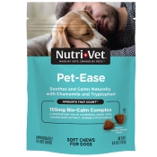 Nutri-Vet Pet-Ease Soft Chews успокаивающее средство для собак, мягкие жевательные таблетки 70 шт. (арт 90974)