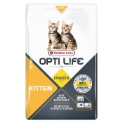 Opti Life Kitten With Chicken сухой корм для котят с курицей беззерновой 2.5 кг (арт 413098)