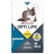 Opti Life Senior With Chicken сухой корм для линих кошек с курицей беззерновой 1 кг (арт 413128)