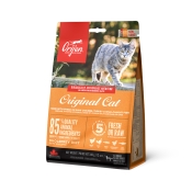 Orijen Original Cat сухой беззерновой корм для котов всех возрастов с мясом цыплёнка, индейки и рыбы 340 г (арт o28034)